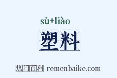 塑料是什么意思的图片